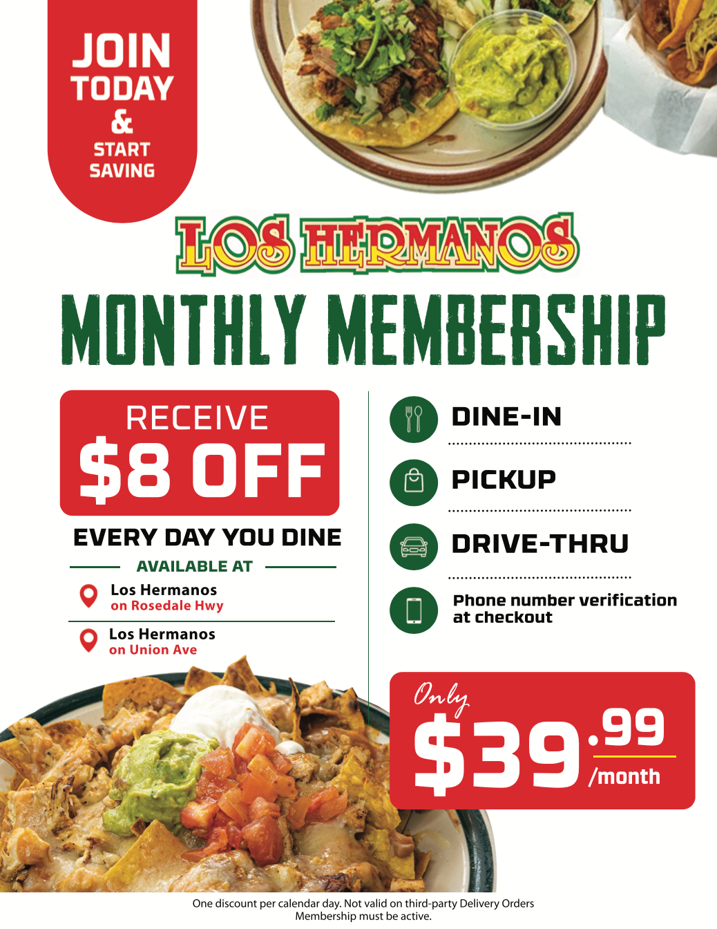 Los Hermanos Membership